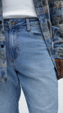 Press Distressed Jeans - V Blue