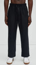 Yacht Linen Pants - Black