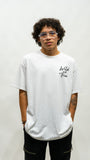 Wild And Free Oversized Tee - White