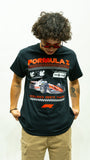 Formula 1 Racing Tee - Black