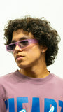 New World Sunglasses - Purple