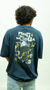 Anti Media Oversized Tee - Black