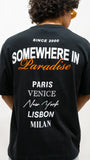 Somewhere Oversized Tee - Black