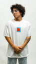 Summer Panel Back Tee - White