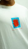 Summer Panel Back Tee - White