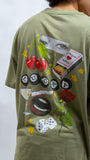 Lucky Charm Oversized Tee - Olive