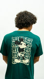Mickey Repeat Back Tee - Green