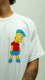Simpsons Oversized Tee - White