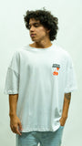 Life Is Juicy Oversized Tee - White
