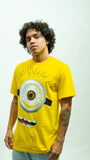 Minion Eye Graphic Tee - Yellow