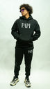 Papi Fleece Set - Black
