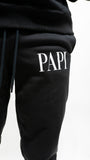 Papi Fleece Set - Black