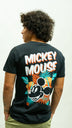 Mickey Mouse Back Tee - Black