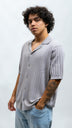 Micro Check Shirt - Grey