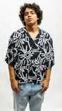 Tropical Line Shirt - Black