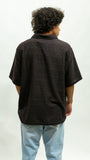 Shadow Knit Polo - Espresso