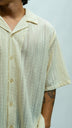 Breeze Textured Shirt - Cream