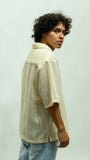 Breeze Textured Shirt - Cream