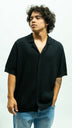 Micro Check Shirt - Black