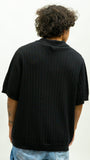 Micro Check Shirt - Black