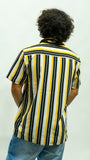 Retro Stripe Shirt - Yellow