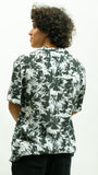 Tropical Leaf Shirt - Black