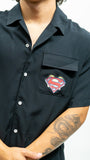 Superman Patch Shirt - Black