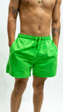 Neon Swim Shorts - Green