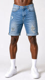Keep It Denim Shorts - C Blue