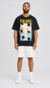 Paradise City Oversized Tee - Black
