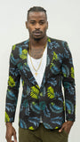 Leafy Blazer - Floral