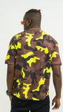 Wild Camo Tee - Neon