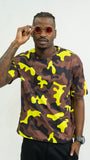 Wild Camo Tee - Neon