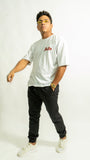 Oversized Tom & Jerry Tee - White
