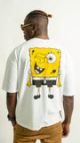 Oversized Wink Tee - White