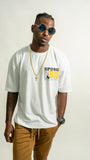 Oversized Wink Tee - White