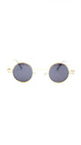 Jorge Circle Sunglasses - Black