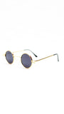 Jorge Circle Sunglasses - Black